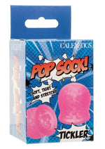 Load image into Gallery viewer, Pop Sock Tickler Reversible Textured Stroker - Pink