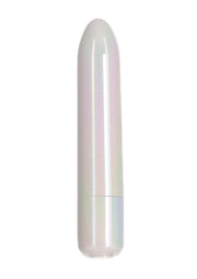 Powerbullet Pearl Point Rechargeable Bullet - Pearlescent - White