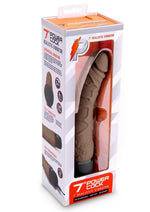 Load image into Gallery viewer, Powercocks Silicone Realistic Vibrator - Chocolate - 7in
