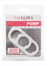 Load image into Gallery viewer, Precision Pump Erection Enhancer Silicone Cock Ring - Clear
