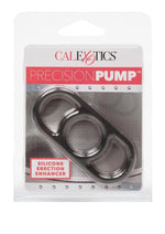 Load image into Gallery viewer, Precision Pump Erection Enhancer Silicone Cock Ring - Smoke
