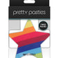 Pretty Pasties Pride Cross and Star - Multicolor/Rainbow