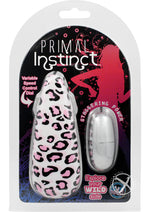Load image into Gallery viewer, Primal Instinct Bullet with Remote Control - Animal Print/Leopard Print/Pink
