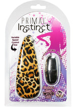 Load image into Gallery viewer, Primal Instinct Bullet with Remote Control - Animal Print/Leopard
