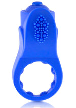 Load image into Gallery viewer, Primo Apex Silicone Vibrating Ring - Blue
