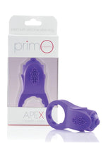 Load image into Gallery viewer, Primo Apex Silicone Vibrating Ring - Purple

