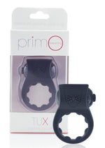 Load image into Gallery viewer, Primo Tux Silicone Vibrating Ring - Black
