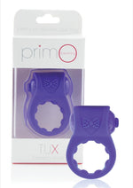 Load image into Gallery viewer, Primo Tux Silicone Vibrating Ring - Purple
