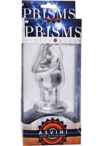 Load image into Gallery viewer, Prisms Asvini Glass Penis Anal Plug - Clear