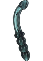 Load image into Gallery viewer, Prisms Hamsa G-Spot Glass Wand - Smoky Jade - Green