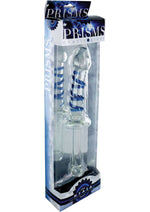 Load image into Gallery viewer, Prisms Nyasa Glass Thrusting Wand - Blue