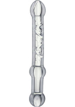 Load image into Gallery viewer, Prisms Prana Glass Thrusting Wand - Clear