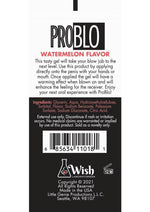 Load image into Gallery viewer, Problo Fishbowl Oral Pleasure Flavored Gel 10ml (65 Per Bowl) - Watermelon
