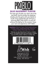Load image into Gallery viewer, Problo Oral Pleasure Flavored Gel 1.5oz - Blue Raspberry
