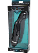Load image into Gallery viewer, Prostatic Play Horizon Silicone Prostate Vibrator - Black
