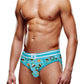 Prowler Christmas Pudding Brief - Blue/White - Large