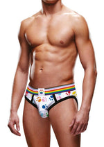Load image into Gallery viewer, Prowler Pride Paw Brief - Multicolor/Rainbow - XXLarge