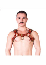 Load image into Gallery viewer, Prowler Red Butch Harness - XLarge - Brown/Brass - Brown - XLarge