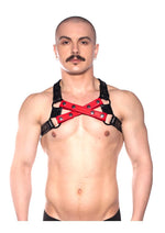 Load image into Gallery viewer, Prowler Red Cross Harness - Black/Red - Large/XLarge