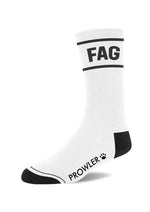 Load image into Gallery viewer, Prowler Red Fag Socks - Black/White