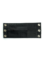 Load image into Gallery viewer, Prowler Red Leather Wrist Wallet - Black/Gray/Grey - Large
