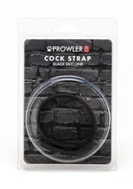 Load image into Gallery viewer, Prowler Red Silicone Cock Strap - Black
