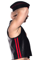 Load image into Gallery viewer, Prowler Red Waistcoat Stripe - Black/Red - Medium