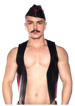 Load image into Gallery viewer, Prowler Red Waistcoat Stripe - Black/Red - XLarge