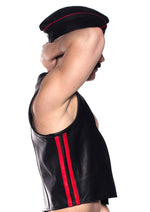 Load image into Gallery viewer, Prowler Red Waistcoat Stripe - Black/Red - XLarge