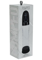 Load image into Gallery viewer, Pumped Cyberpulse 13 Function Automatic Rechargeable Penis Pump - Black
