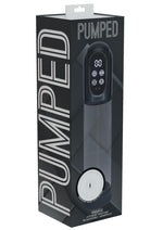 Load image into Gallery viewer, Pumped Engage 6 Function Automatic Rechargeable Penis Pump - Grey/Gun Metal
