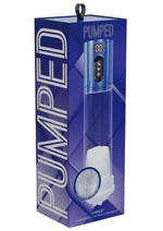 Load image into Gallery viewer, Pumped Hyperlift 7 Function Rechargeable Masturbator - Metallic - Blue
