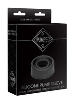 Load image into Gallery viewer, Pumped Silicone Pump Sleeve - Black - Medium