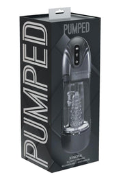 Pumped Sonicpull 10 Function Multimedia Enhanced Masturbator - Grey/Gun Metal