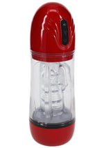Load image into Gallery viewer, Pumped Sonicpull 10 Function Multimedia Enhanced Masturbator - Metallic
