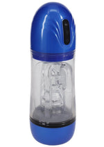 Load image into Gallery viewer, Pumped Sonicpull 10 Function Suction Vibration Multimedia Enhanced Rechargeable Masturbator - Metallic