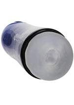 Load image into Gallery viewer, Pumped Sonicpull 10 Function Suction Vibration Multimedia Enhanced Rechargeable Masturbator - Metallic