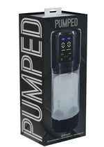 Load image into Gallery viewer, Pumped Ultralift 10 Function Rechargeable Masturbator - Grey/Gun Metal
