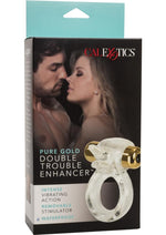 Load image into Gallery viewer, Pure Gold Double Trouble Couples Enhancer - Clear
