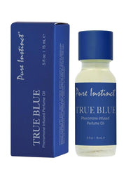 Pure Instinct Pheromone Perfume Oil Dropper- True - Blue - 0.5oz/15ml