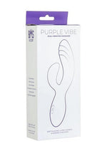 Load image into Gallery viewer, Purple Vibe Rechargeable Silicone Dual Vibe Massager - Purple