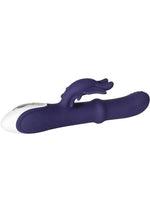 Load image into Gallery viewer, Put A Ring On It Rechargeable Silicone Vibrator with Sliding Shaft Ring
