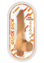 Load image into Gallery viewer, Quick Dick Mr Fixer Vibrating Silicone Dildo - Vanilla