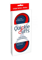 Load image into Gallery viewer, Quickie Cuffs - Red - Large
