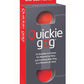 Quickie Gag Silicone Mouth Bit - Red