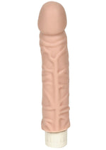 Load image into Gallery viewer, Quivering Cock Vibrating Dildo - Vanilla - 8in
