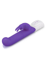 Load image into Gallery viewer, Rabbit Essentials Silicone Rechargeable Come Hither G-Spot Rabbit - Purple