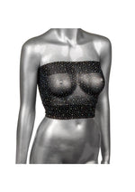 Load image into Gallery viewer, Radiance Bandeau Top - Black - Plus Size/Queen