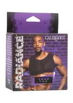 Load image into Gallery viewer, Radiance Crop Top - Black