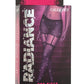 Radiance One Piece Garter Skirt with Thigh Highs - Black - One Size